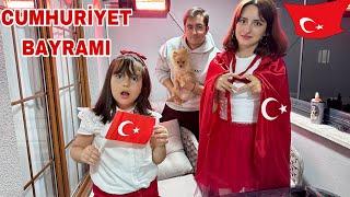 ZEYNEP HİRANUR OKULDA 29 EKİM CUMHURİYET BAYRAMI KUTLAMA