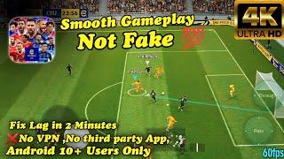 How i Made my eFootball 2023 Mobile so Smooth in 2 Minutes  | No lag