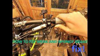 HOW TO FIX SPONGY OR WEAK HYDRAULIC BRAKES // SHIMANO