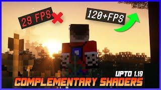 Best Complementary shader settings | Boost fps (up to 1.21)