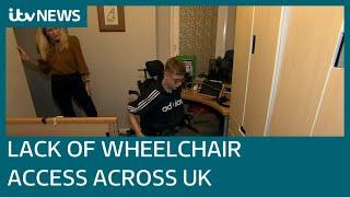 Lack of wheelchair-accessible housing forces 20-year-old to live in parents' shed | ITV News