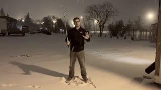 Snow golf and stability with Garrett