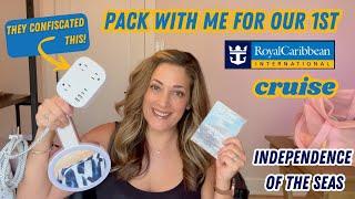 Pack with Me Royal Caribbean Cruise | Independence of the Seas 2024 | 6 Yr Old Bag, Carry On Bag