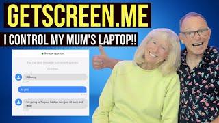 GetScreenMe Review: Remote Access and Screen Sharing, I tested GetScreen.Me with my MUM!