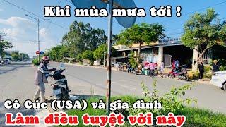 Cô Cúc USA và Gia Đình Làm Điều Tuyệt Vời Cho Bà Con Khi Mùa Mưa Sắp Tới. Lang Thang Nha Trang