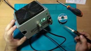 Вариант паяльника (паяльной станции) на жалах HAKKO t12