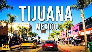 Tijuana, Mexico | Baja California | Driving Downtown [4K]