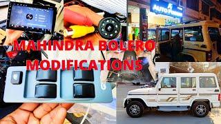 Mahindra Bolero B4 Modification Android | Camera | Lamination | Fog lamps | Abs Guard | B6 Graphic