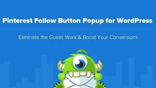 How to Add a Pinterest Follow Button Popup to Your Site