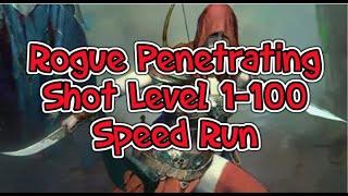 Fastest Rogue Penetrating Shot Lunar Event Speed 1 to 100