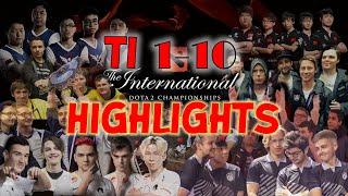 TI1-10 Finals Winning Moments Compilation - Dota2 Game - The International