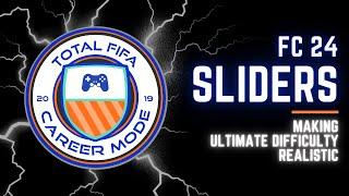 FC 24 Sliders - Making Ultimate Difficulty More Realistic