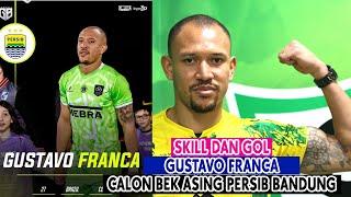 SKILL DAN GOL GUSTAVO FRANCA || CALON BEK ASING PERSIB BANDUNG