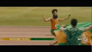 THE DICTATOR - olympic runner scene