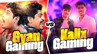 GYAN GAMING VS KALIX GAMING  || CS RANKED TOP 1 GYAN GAMING IS BACK LIVE STREAM #live #freefire