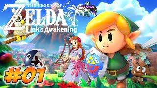 ️​ The Legend of ZELDA Link's Awakening #01 | Nos ADENTRAMOS en la ISLA Misteriosa ️​