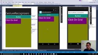 Xamarin Forms with Visual Studio Part 30 [GestureRecognizers]