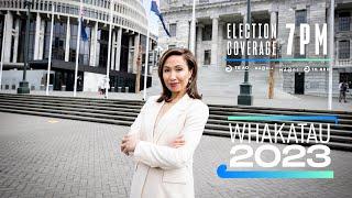 Watch Whakatau 2023: Te Ao Māori News Election Coverage from 7:00PM