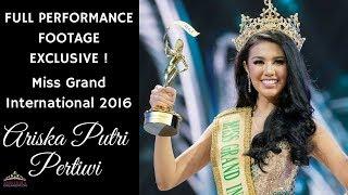 Miss Grand International 2016 Ariska Putri Pertiwi's Full Performance