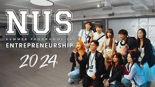 NUS Enterprise Summer Programme in Entrepreneurship 2024