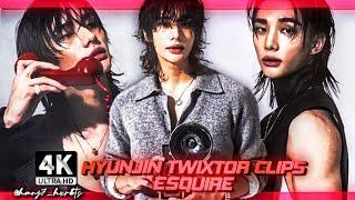 Hyunjin Twixtor Clips 4K Ae Sharpened || Hyunjin Esquire Cartier Twixtor 4K GIVE CREDIT #video #fyp