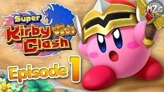 Super Kirby Clash Gameplay Walkthrough Part 1 - Story Quest! Sword Hero!