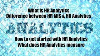 What is HR Analytics? by HR Fundas