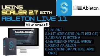 Using Scaler 2.7 with Ableton Live 11