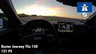 2024 Dacia Duster Journey TCe 130 131 PS NIGHT POV DRIVE TOPSPEED I ASMR