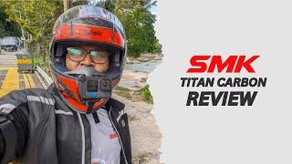 SMK Titan Carbon Review (Cheapest Carbon Fiber Helmet) - Under 20,000 BDT