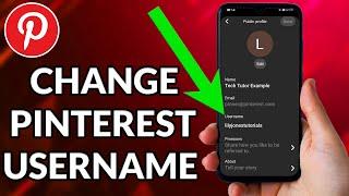 How To Change Pinterest Username