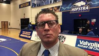 WREST : Hofstra Coach Dennis Papadatos Postmatch Interview vs. Davidson (1/31/20)