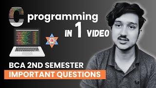 C-Programming | Important questions | BCA 2nd Sem