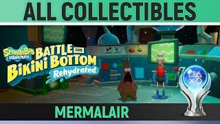 SpongeBob: Battle for Bikini Bottom Rehydrated – Mermalair – All Collectibles