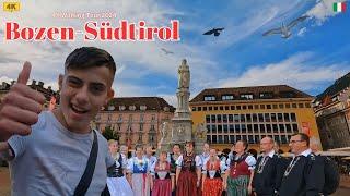 Bozen-South Tyrol, Italy / 4K Walking Tour of a Beautiful City in South Tyrol: A Hidden Gem /Italien