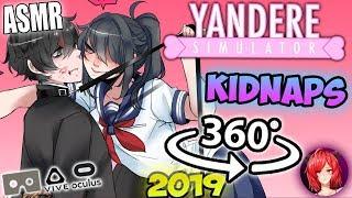 Yandere Chan Kidnaps Senpai Again [ASMR] 360: Yandere Simulator 360 VR