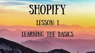 Shopify Tutorial: Lesson 1: How To Make a Shopify Store [TechMates]