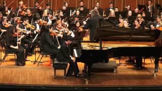 Andrew Li plays Grieg Concerto with NEC Youth Symphony