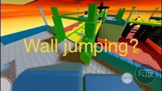 How to walljump in untitled tag game