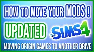 Finally.....How To Successfully Move The Sims 4 MODS Over To Another Hard Drive | The Sims 4 | 2021