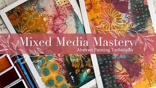 Mixed Media Mastery: Abstract Painting Techniques