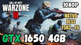 Call Of Duty: Warzone 3  GTX 1650 4GB | Test Rendimiento |