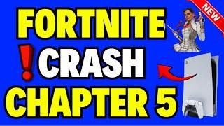 How to Fix Fortnite Crash on PS5 Chapter 5