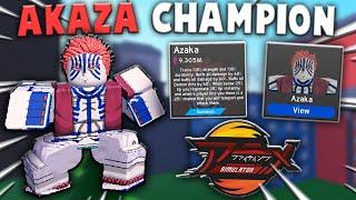 AKAZA IS THE *BEST* CHAMPION in Anime Fighting Simulator (Chapter 2)