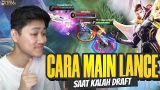 CARA MAIN LANCELOT SAAT KALAH DRAFT DAN DI PRESSURE! INI ILMU MAHAL - Mobile Legends