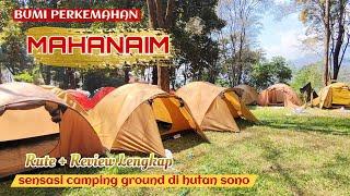 Camping Ground Di Bumi Perkemahan Mahanaim Prigen, Pasuruan