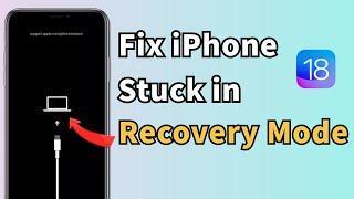 Free Ways To Fix iPhone Stuck in Recovery Mode-NO DATA LOSS!