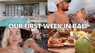 CANGGU VLOG! Luxury Villa Tour, What We Did, What We Ate & What We Spent! 