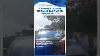 Viral Video Anggota DPRD di Bima Ngamuk Dorong Polisi, Diduga Tak Terima Ditilang karena Pelat Mati