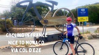 Cycling in France || Nice to Monaco via Col d’Eze